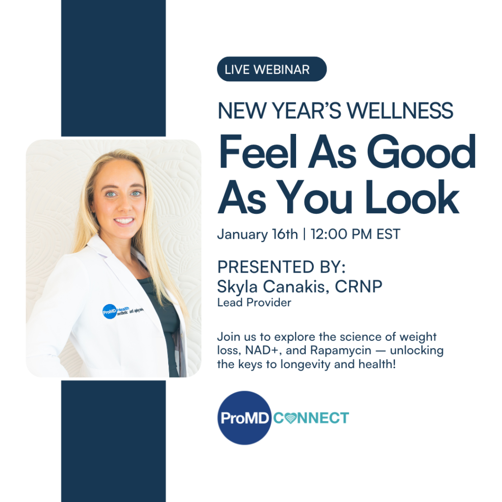 ProMD Connect New Year's Wellness Webinar