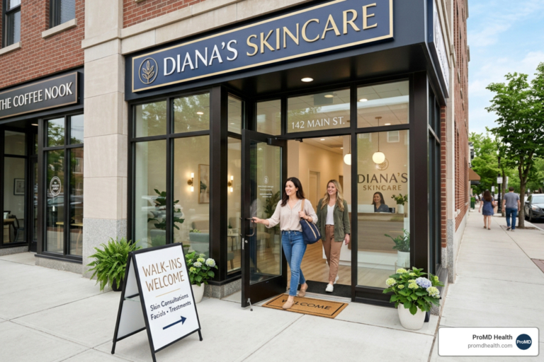 diana's skincare walk in