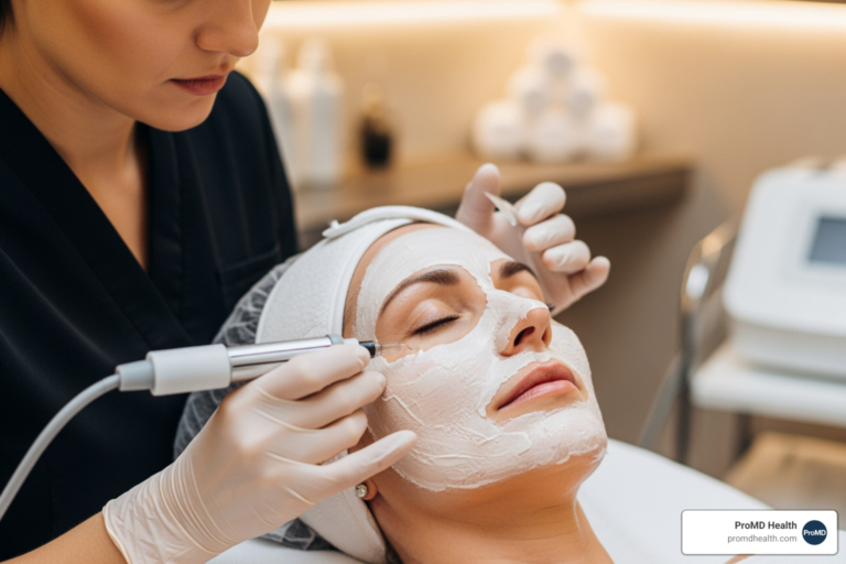 professional facial treatment - anti aging facial annapolis, md